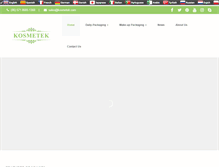 Tablet Screenshot of kosmetek.com